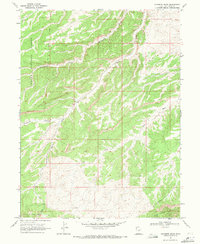 Hi-Res Interactive Map of Gilsonite Draw, Duchesne County, UT in 1968 ...